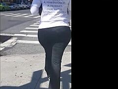 Dominican Booty in See Thru Spandex: A Must-See for Foot Worshipers