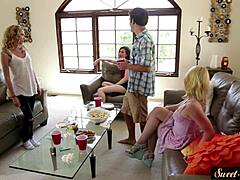 Stepbrother indulges in taboo fucking with his fantasy stepdaughter