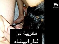 Un cuplu arab din Maroc se ia cu o fată virgină de 18 ani într-un videoclip HD POV