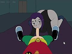 Der Zeichentrickfilmpornostar Raven gibt in Folge 21 von 18titans einen atemberaubenden Blowjob