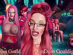 Fetish fun with a financial domination goddess