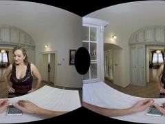 Experience the thrill of VR sex with Ameli Timber, an experienced lady in HD