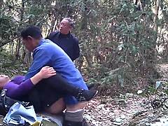 Video HD di una videocamera nascosta di un papà cinese