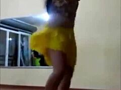 Ardinte's chibola student dances with enthusiasm
