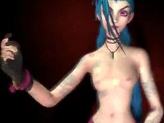 Softcore-Tanz und Musik im sexy Video von League of Legends