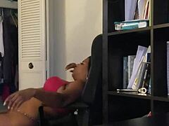 Homemade video of a big black cock