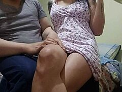 Argentinsk fru får sensuell massage med stor rumpa och stora bröst