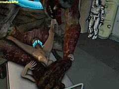 Durva és durva szex 3D szörnyekkel és groteszk lényekkel egy pornó összeállításban