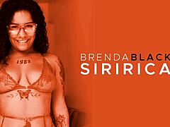 Brazilian beauty Brenda Black's solo show is soon to be complete on xvideosred