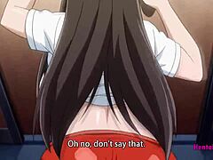 Нецензуриран аниме минет с бюстова момиче