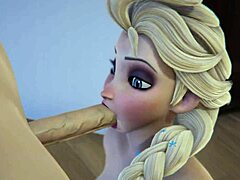 พบกับ Elsa ในวิดีโอการ์ตูน 3 มิติ