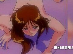 Virgin boy gets a surprising boon in this hentai video