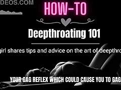 Master deepthroating techniques with erotic audio for men