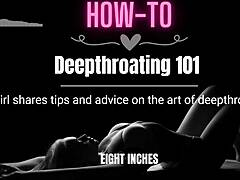 Master deepthroating techniques with erotic audio for men