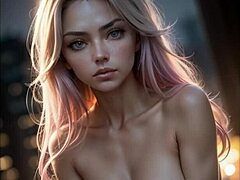 Kompilasi adegan seks panas yang menampilkan gadis amatir dengan rambut merah muda dan payudara besar