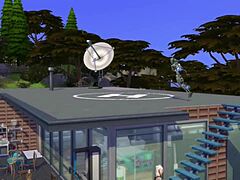 Новодоставен модел Sims 4 със сладострастни гърди