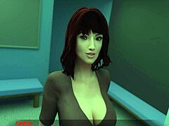 Offentligt sex på en toalett under resor i Vatosgames-serien