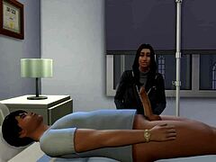 การล้อเลียนการ์ตูน 3D ที่มีเสน่ห์ของ Sims 4 gameplay