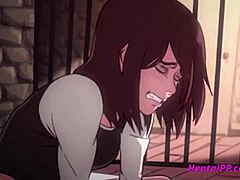 Η Γκάμπι Μπράουνς κάνει ασυγκράτητο hentai animation ως αιχμάλωτη