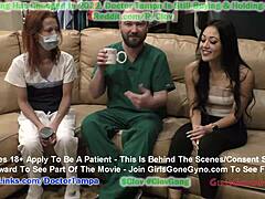 Blaire Celeste's embarrassing gynecological examination in Tampa, Florida