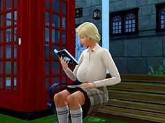 Video parodia di Sims 4 con angusti piantagrane con cartoni animati ispirati agli anime