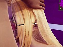 Urocza rudowłosa nastolatka uprawia seks w stylu hentai w 3D z 60 klatkami na sekundę