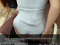 Teenager's Role Play in a Porn Game with 3D CGI and HD POV